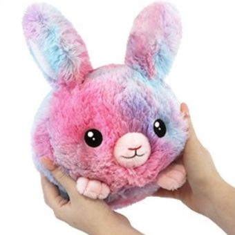 Squishable - Fluffy Cotton Candy Bunny Plush (7 inch)